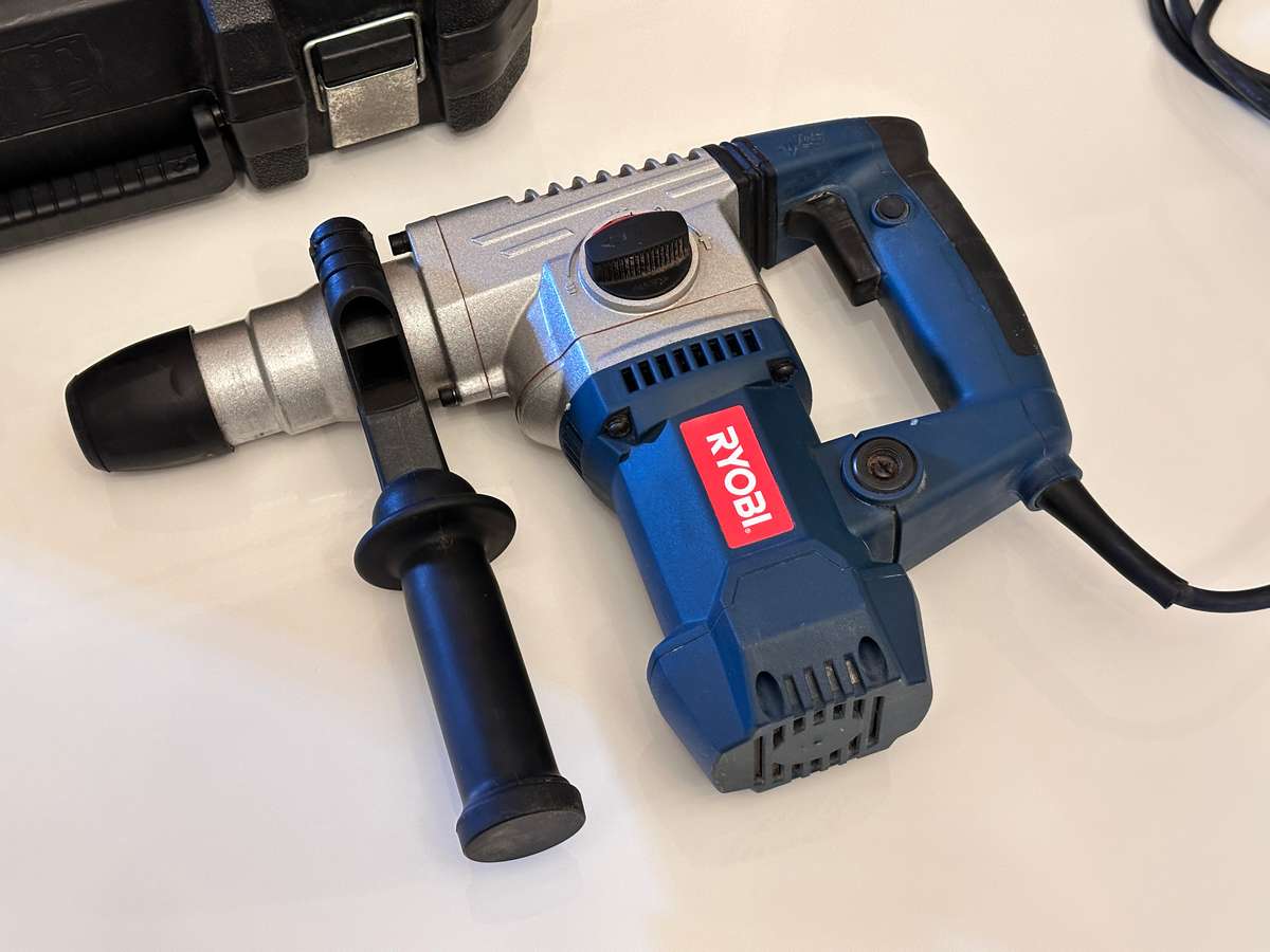 RYOBI SDS Plus Rotary Hammer / Chisel Drill 1250W 6.0 Joules