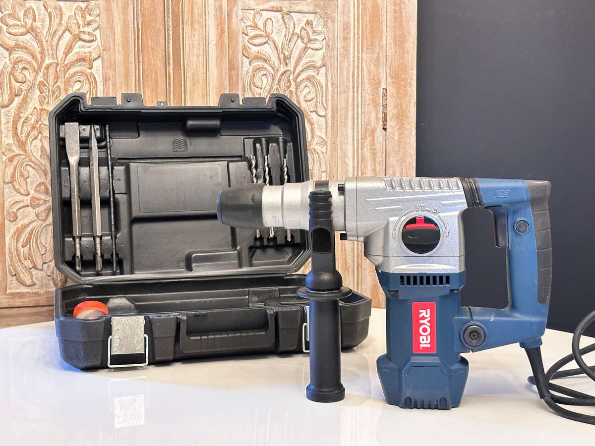 RYOBI SDS Plus Rotary Hammer / Chisel Drill 1250W 6.0 Joules