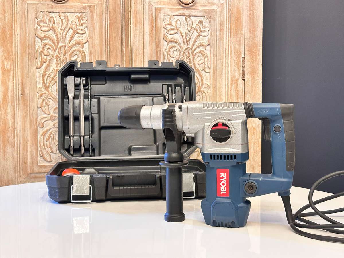 RYOBI SDS Plus Rotary Hammer / Chisel Drill 1250W 6.0 Joules