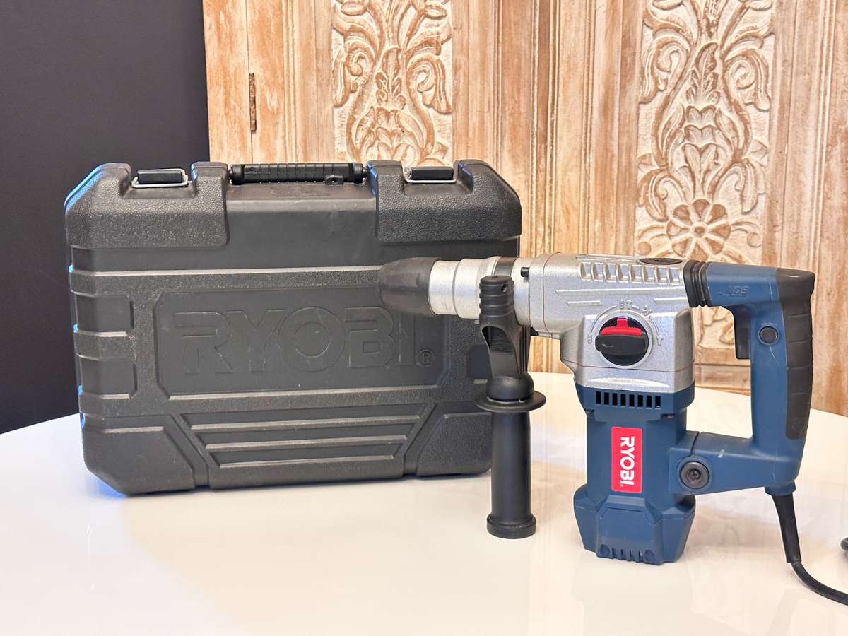RYOBI SDS Plus Rotary Hammer / Chisel Drill 1250W 6.0 Joules