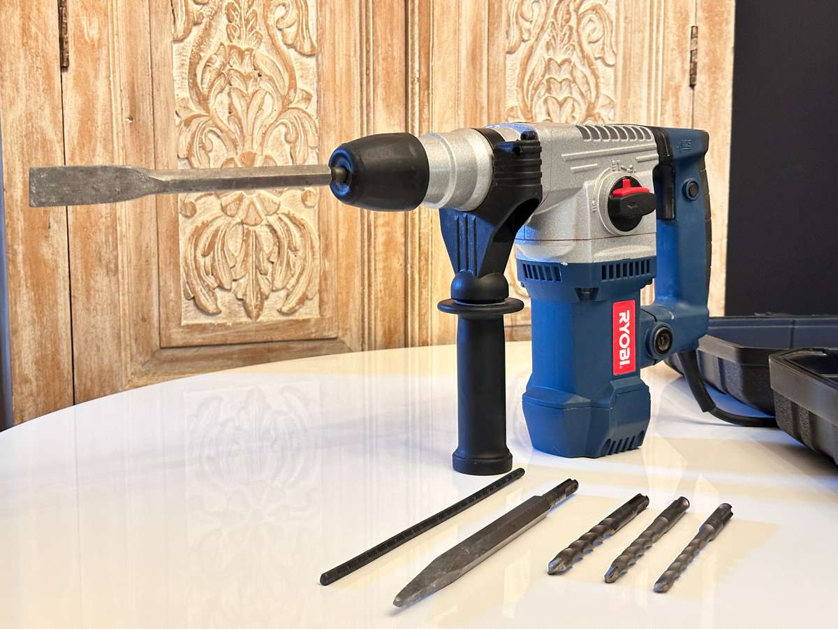 RYOBI SDS Plus Rotary Hammer / Chisel Drill 1250W 6.0 Joules