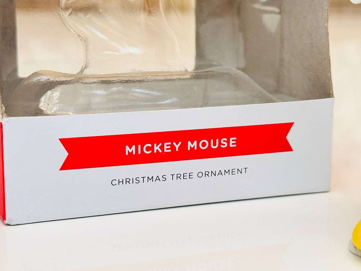 Disney Exclusive Collectable Mickey Mouse Ornament in Original Box