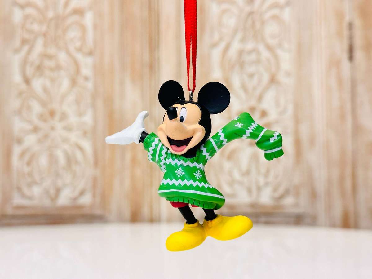 Disney Exclusive Collectable Mickey Mouse Ornament in Original Box