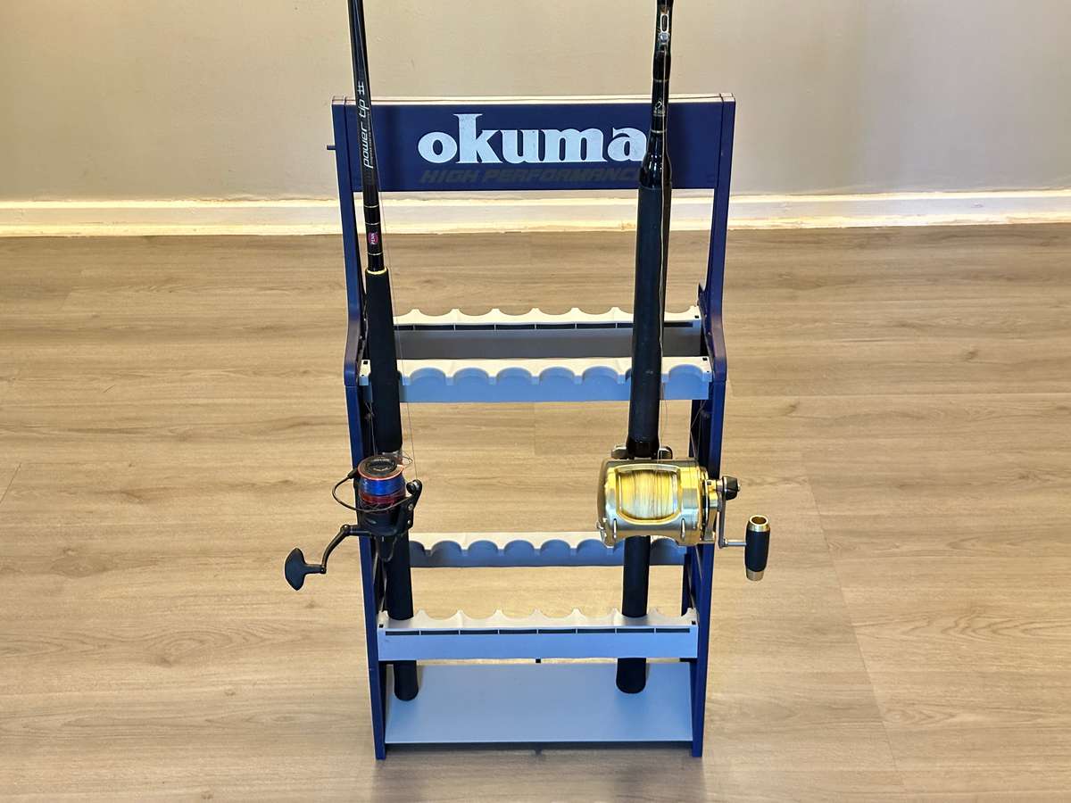Exclusive OKUMA FISHING Rod Stand