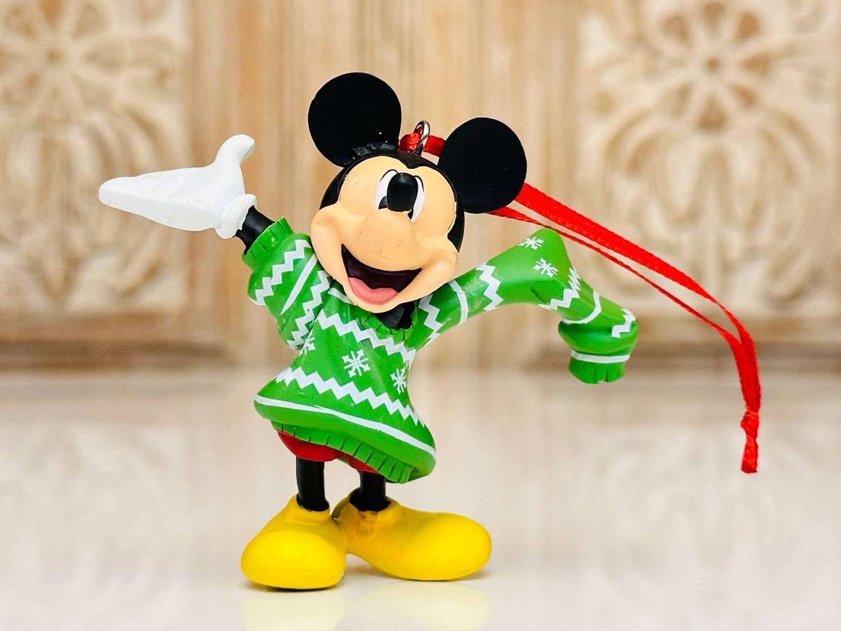 Disney Exclusive Collectable Mickey Mouse Ornament in Original Box