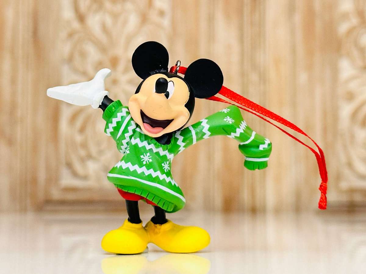 Disney Exclusive Collectable Mickey Mouse Ornament in Original Box