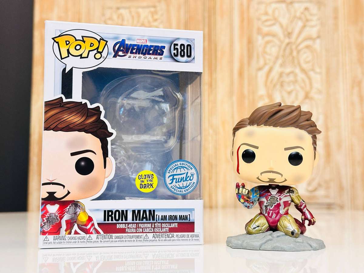 Funko Iron Man Endgame Special Edition Bobble Head Vinyl Collectable with Original Box