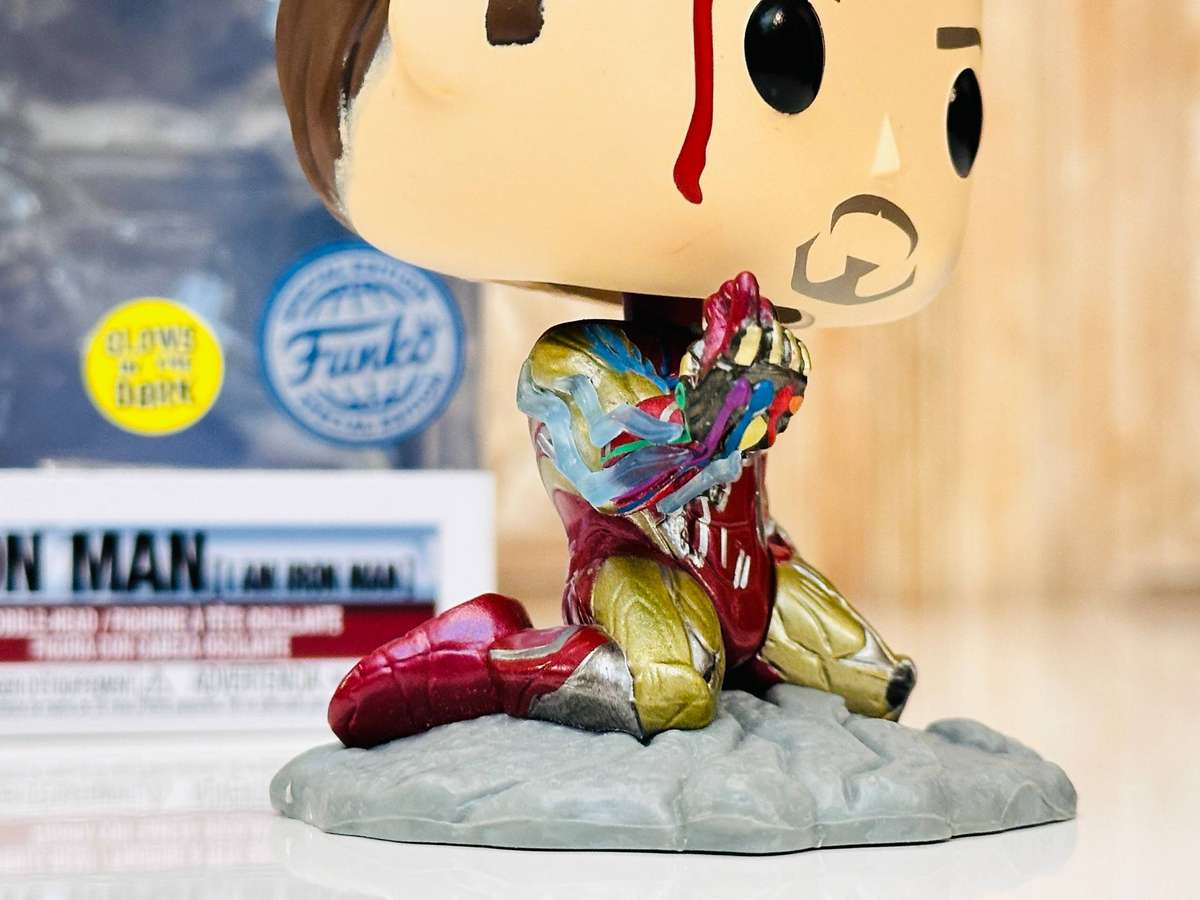 Funko Iron Man Endgame Special Edition Bobble Head Vinyl Collectable with Original Box