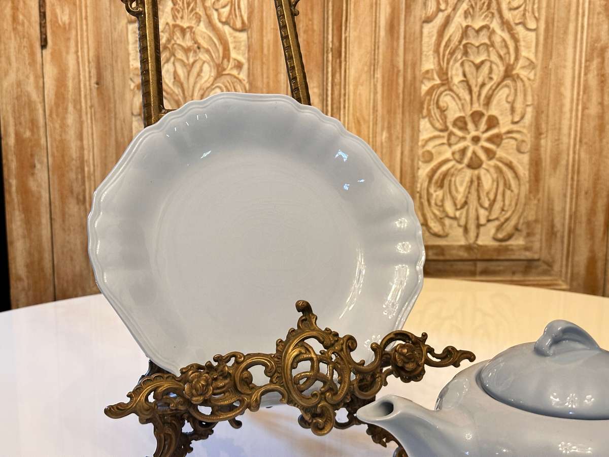 Elegant 1940 J&G Meakin Glamour Celeste Tea Serving Set