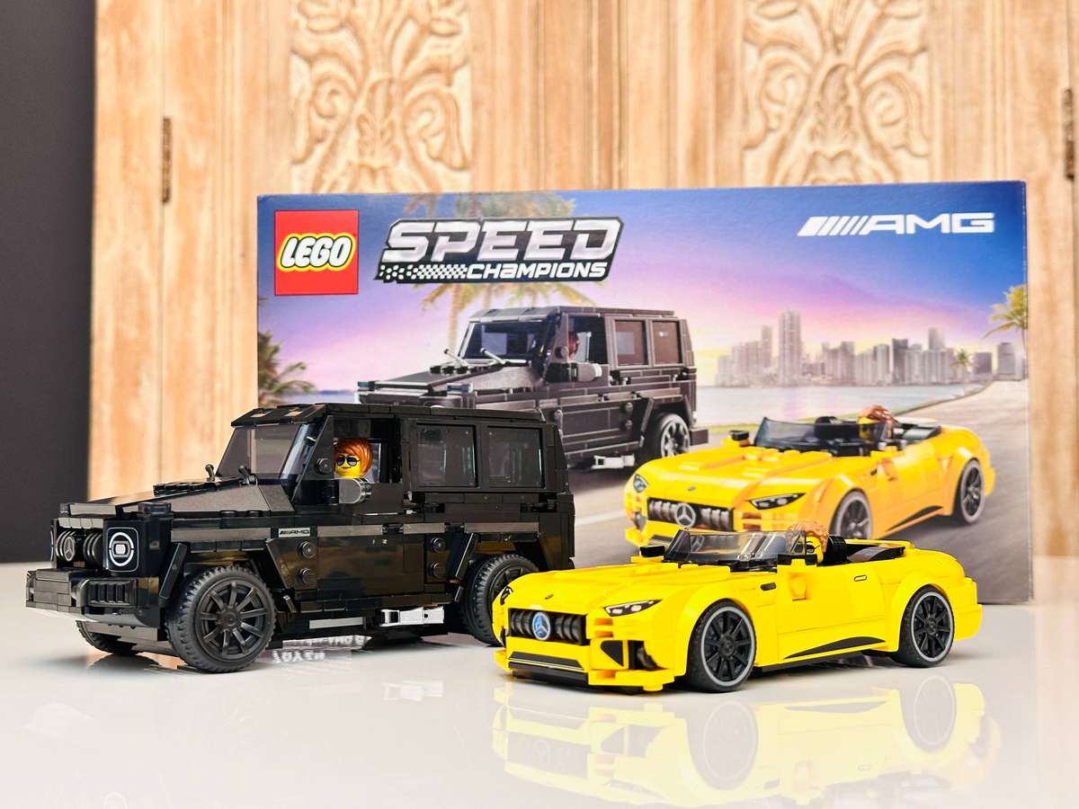 LEGO Mercedes AMG G63 & SL63 AMG Collectable Set with Original Box