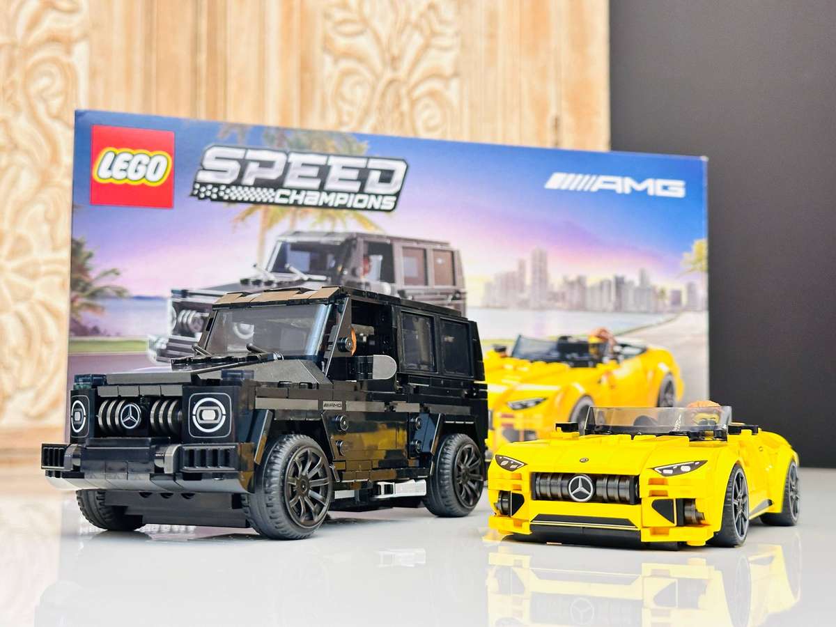LEGO Mercedes AMG G63 & SL63 AMG Collectable Set with Original Box