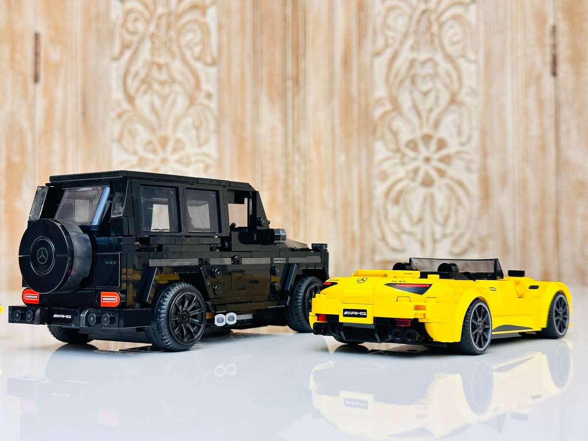 LEGO Mercedes AMG G63 & SL63 AMG Collectable Set with Original Box
