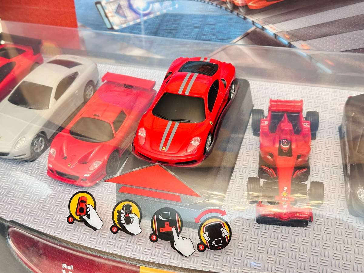 Ferrari Official Limited Collectors Complete Set of Model Cars in Display Case
