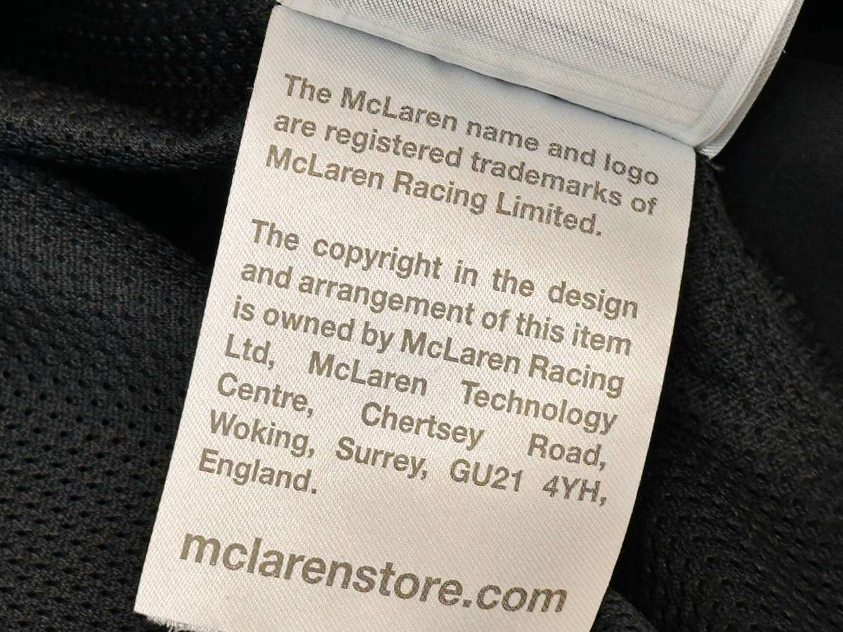 Official Mclaren Racing F1 Team Soft shell Jacket