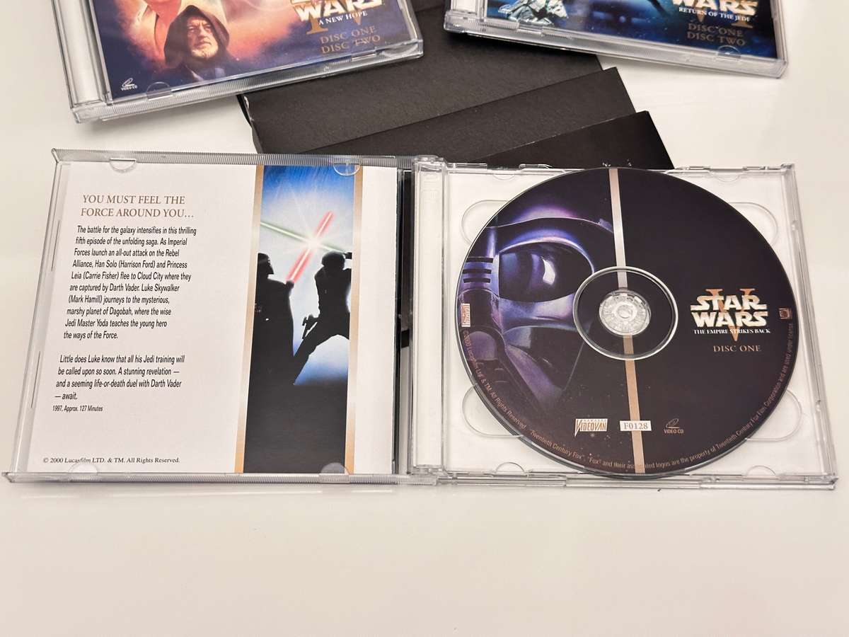 Rare 1997 Vintage Star Wars Trilogy Collection