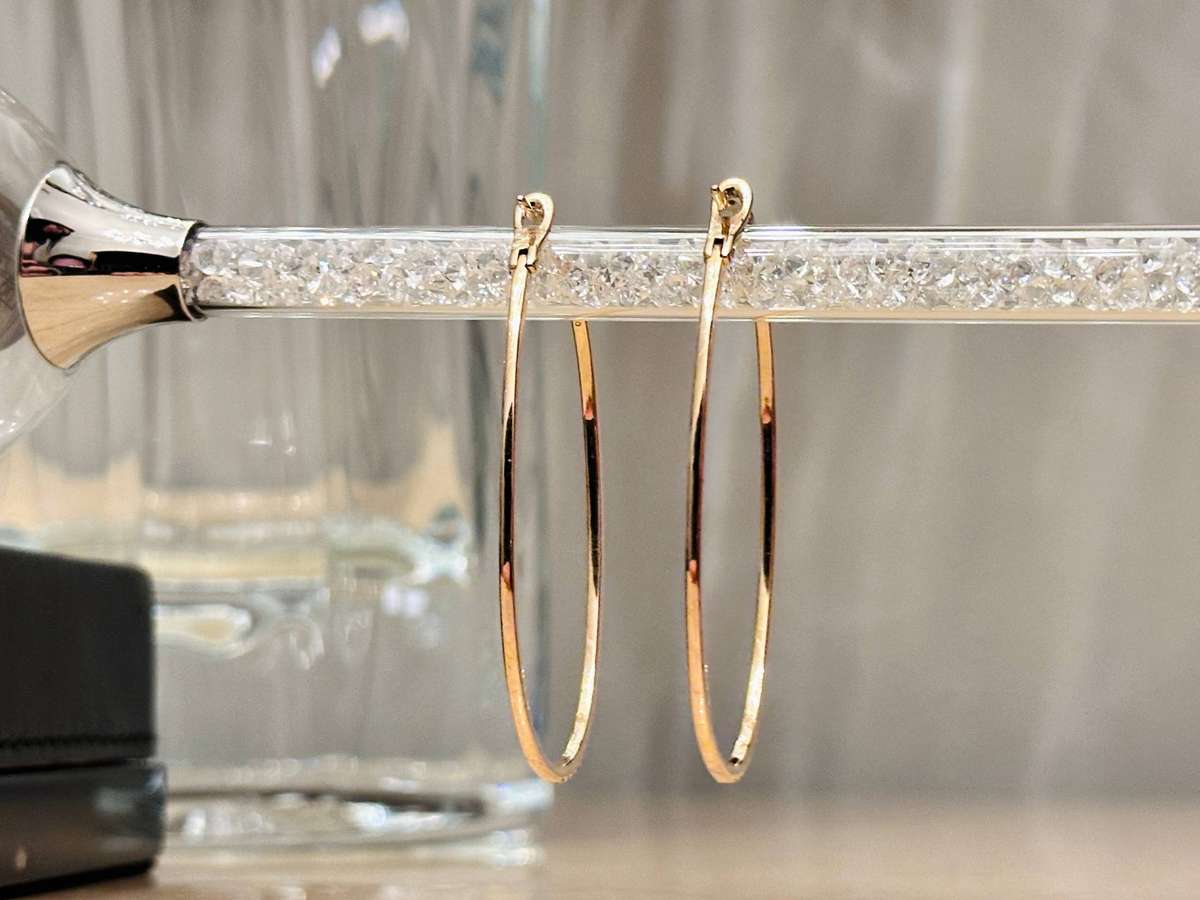 18ct Gold & Diamond Statement Earrings