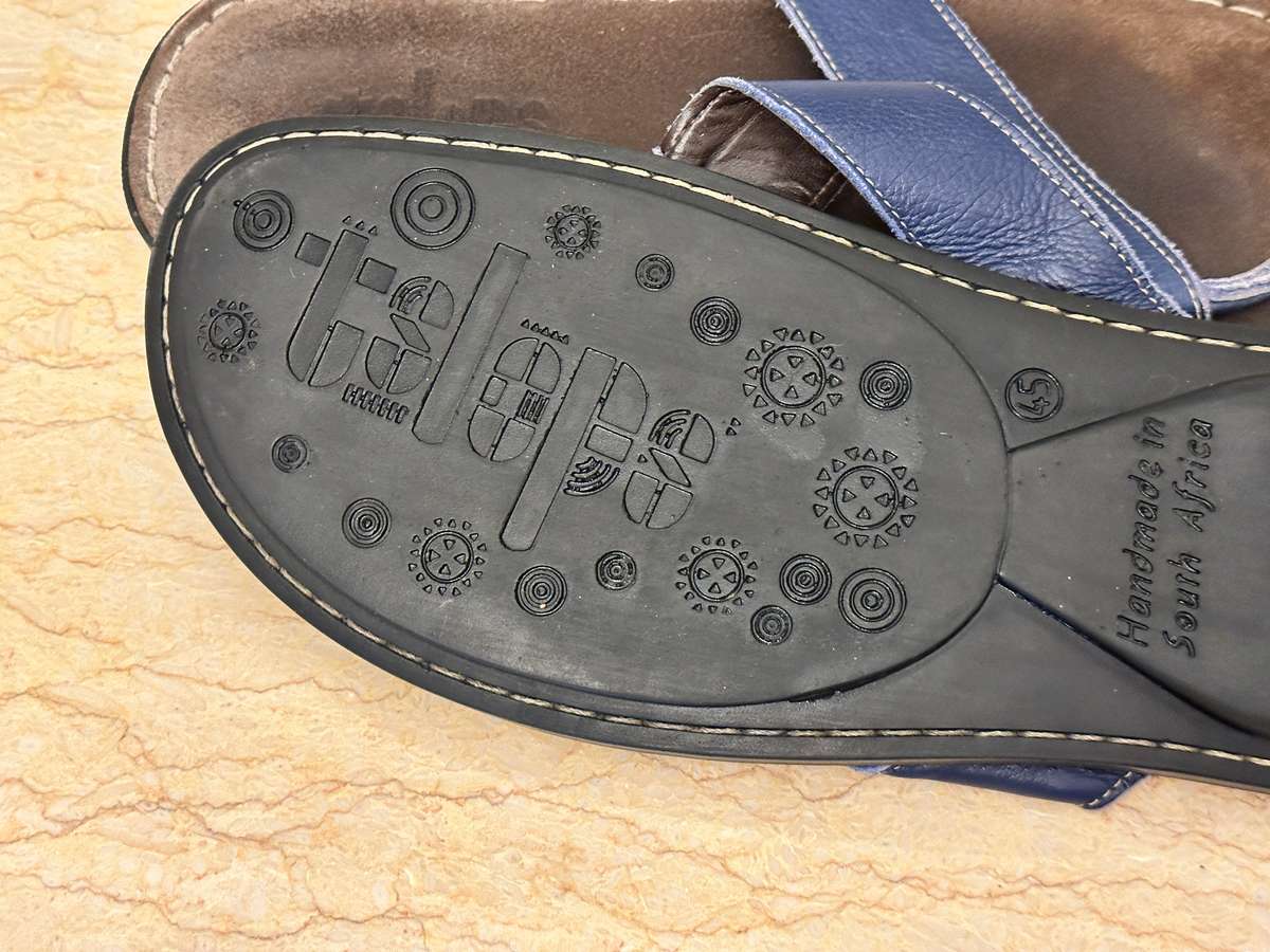 TSONGA Mens Leather Sandals