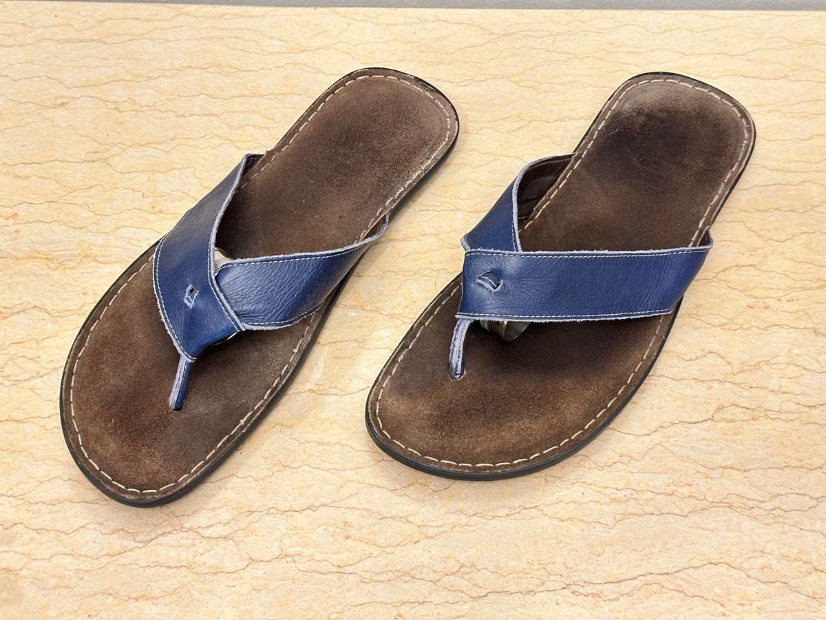 TSONGA Mens Leather Sandals