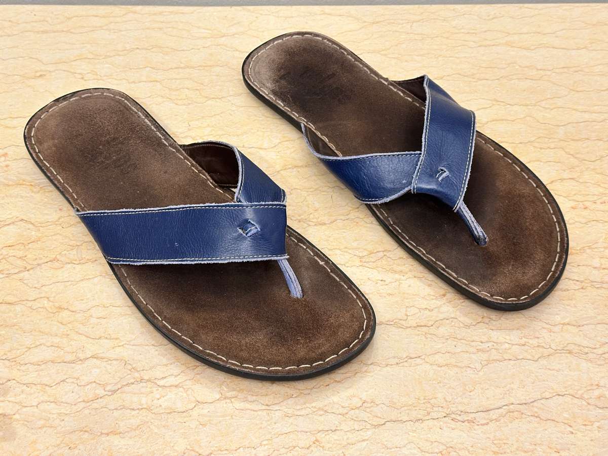 TSONGA Mens Leather Sandals