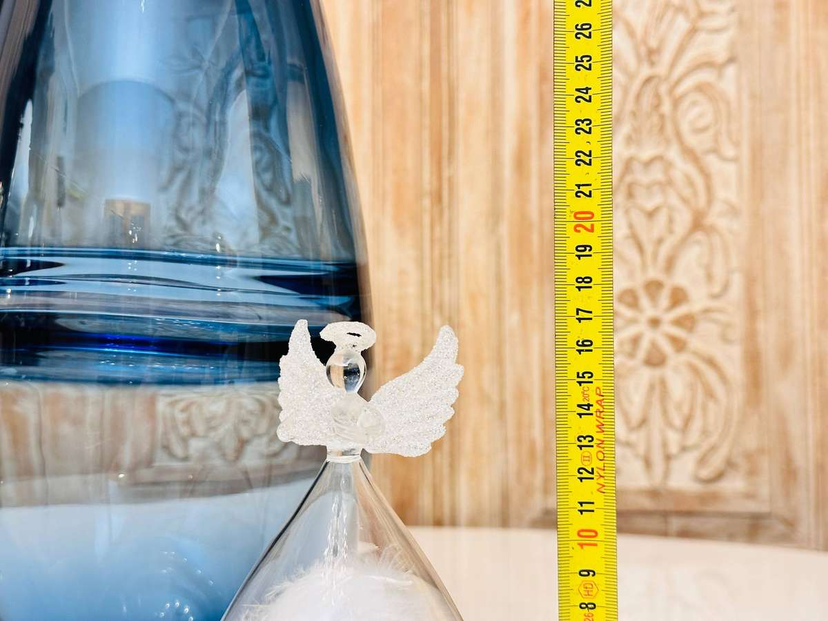 Exquisite Hand Blown Glass Statement Angel