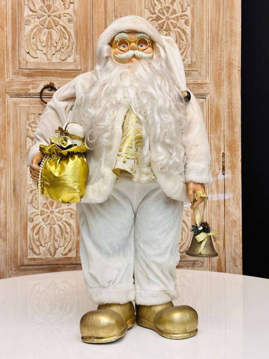 Exquisite Large 65 cm Vintage Standing Santa