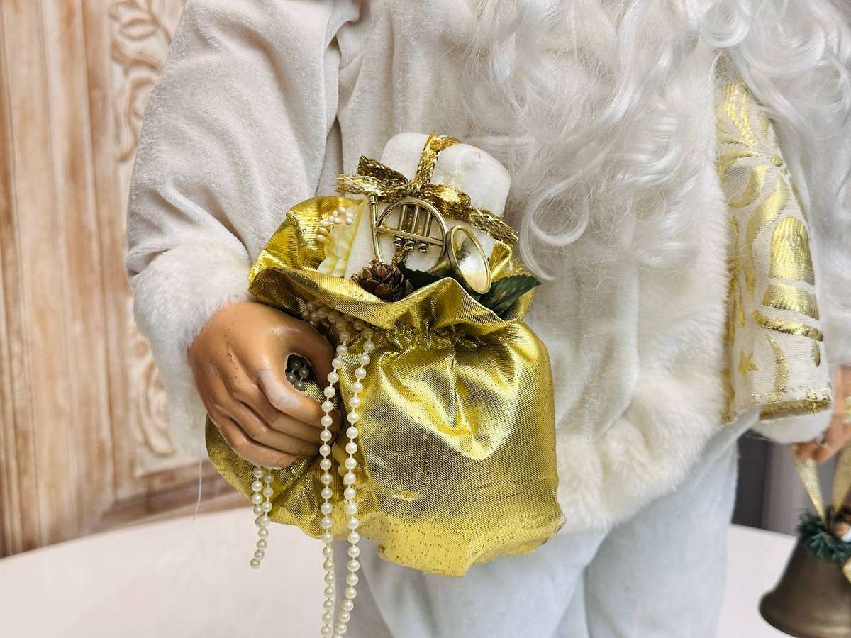 Exquisite Large 65 cm Vintage Standing Santa