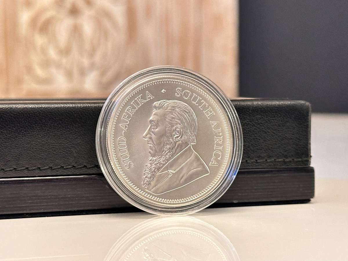 1x 2019 Silver KRUGERRAND in Capsule