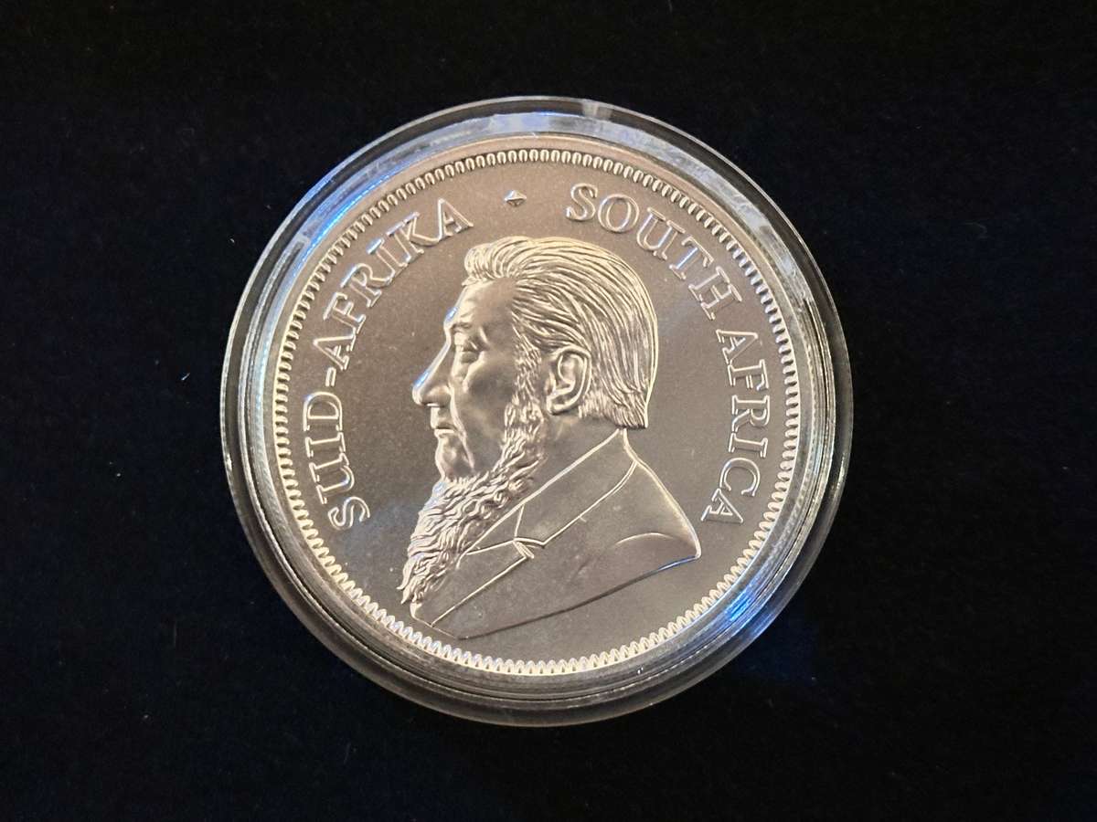 1x 2018 Silver KRUGERRAND in Capsule