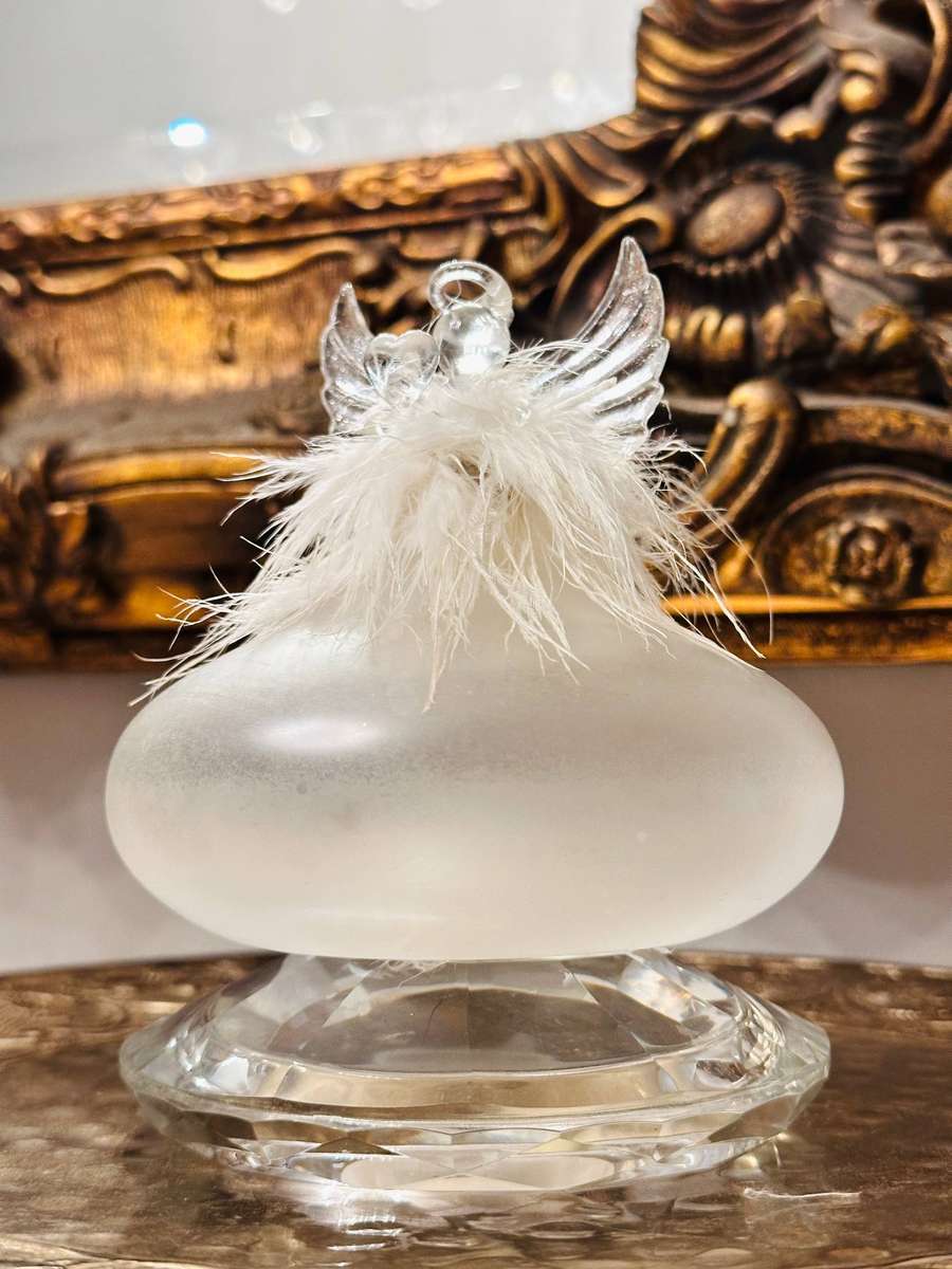 Exquisite Hand Blown Glass Light Up Statement Angel