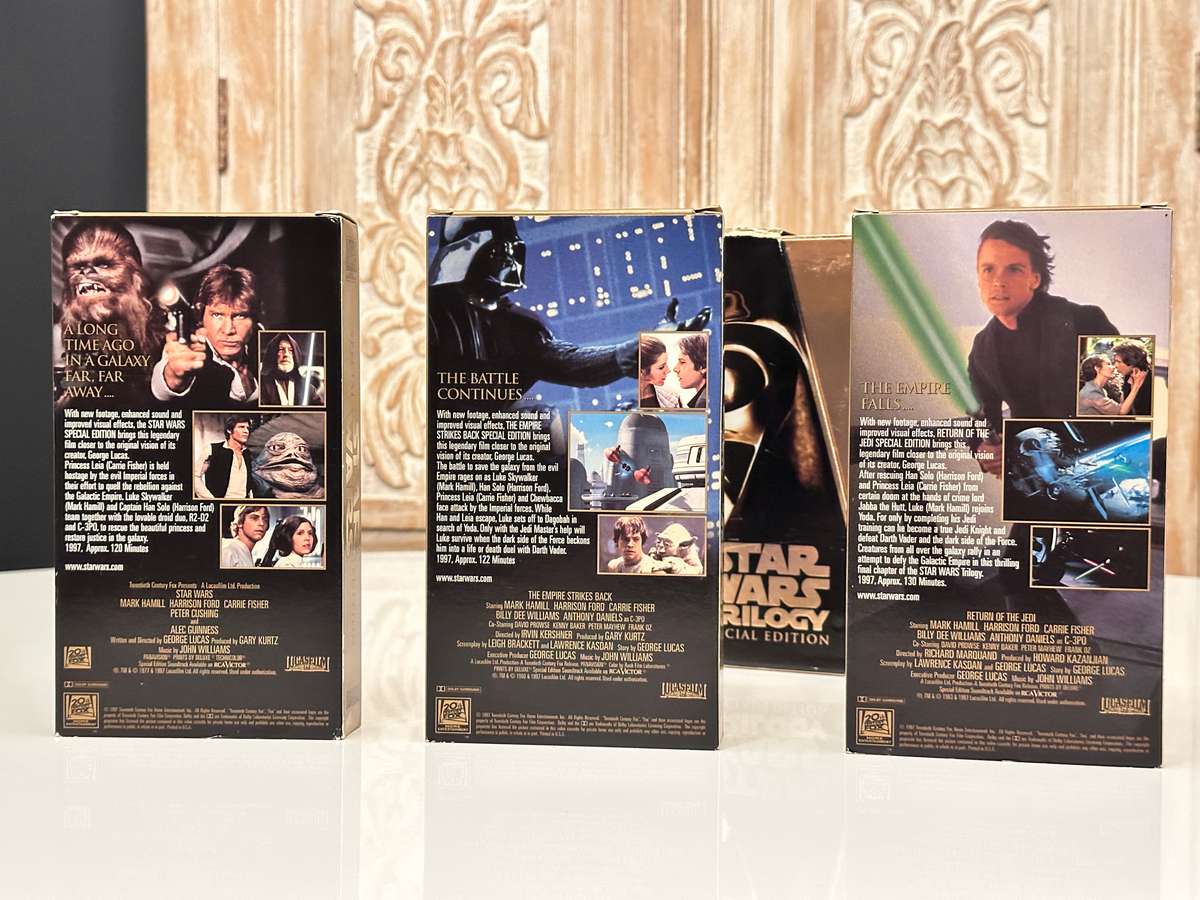 Rare 1997 Vintage Star Wars Trilogy Collection