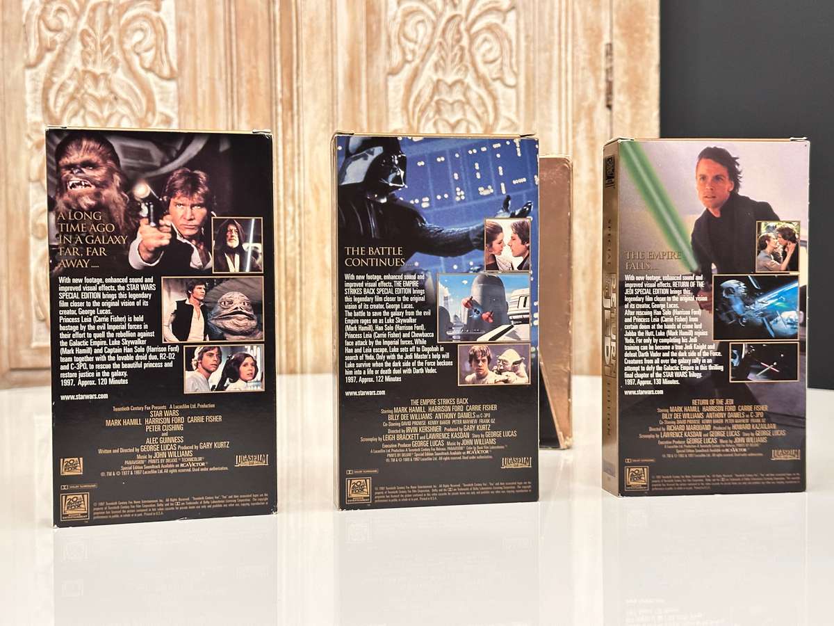 Rare 1997 Vintage Star Wars Trilogy Collection