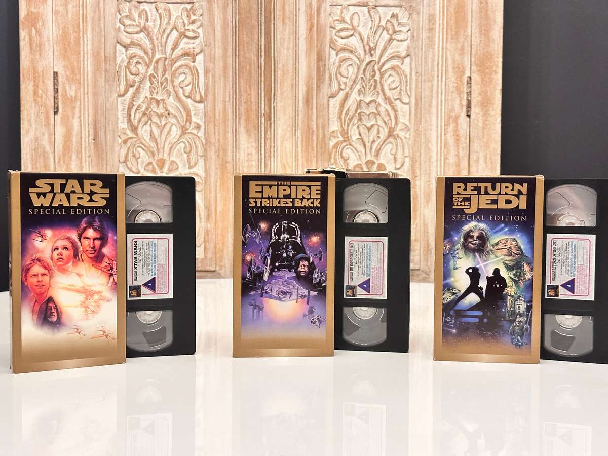 Rare 1997 Vintage Star Wars Trilogy Collection