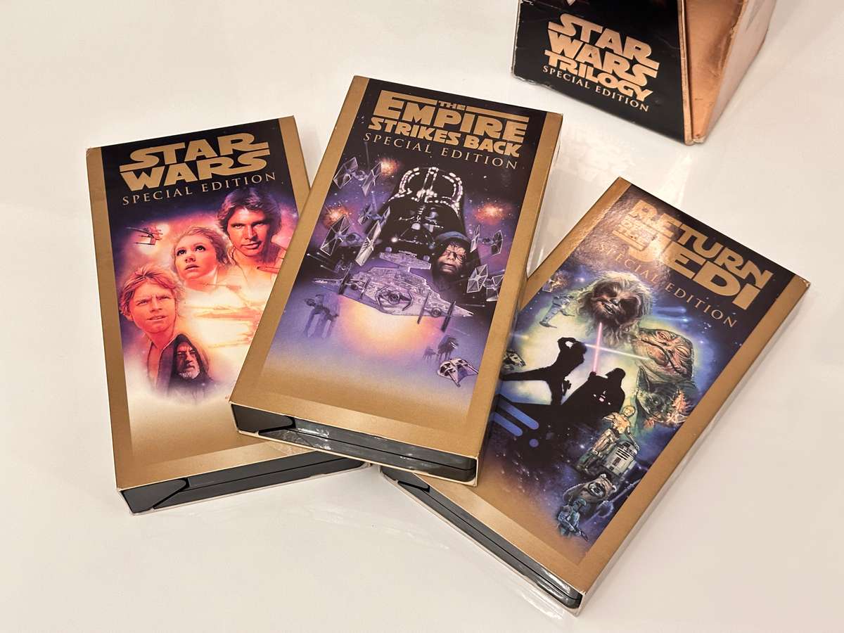 Rare 1997 Vintage Star Wars Trilogy Collection
