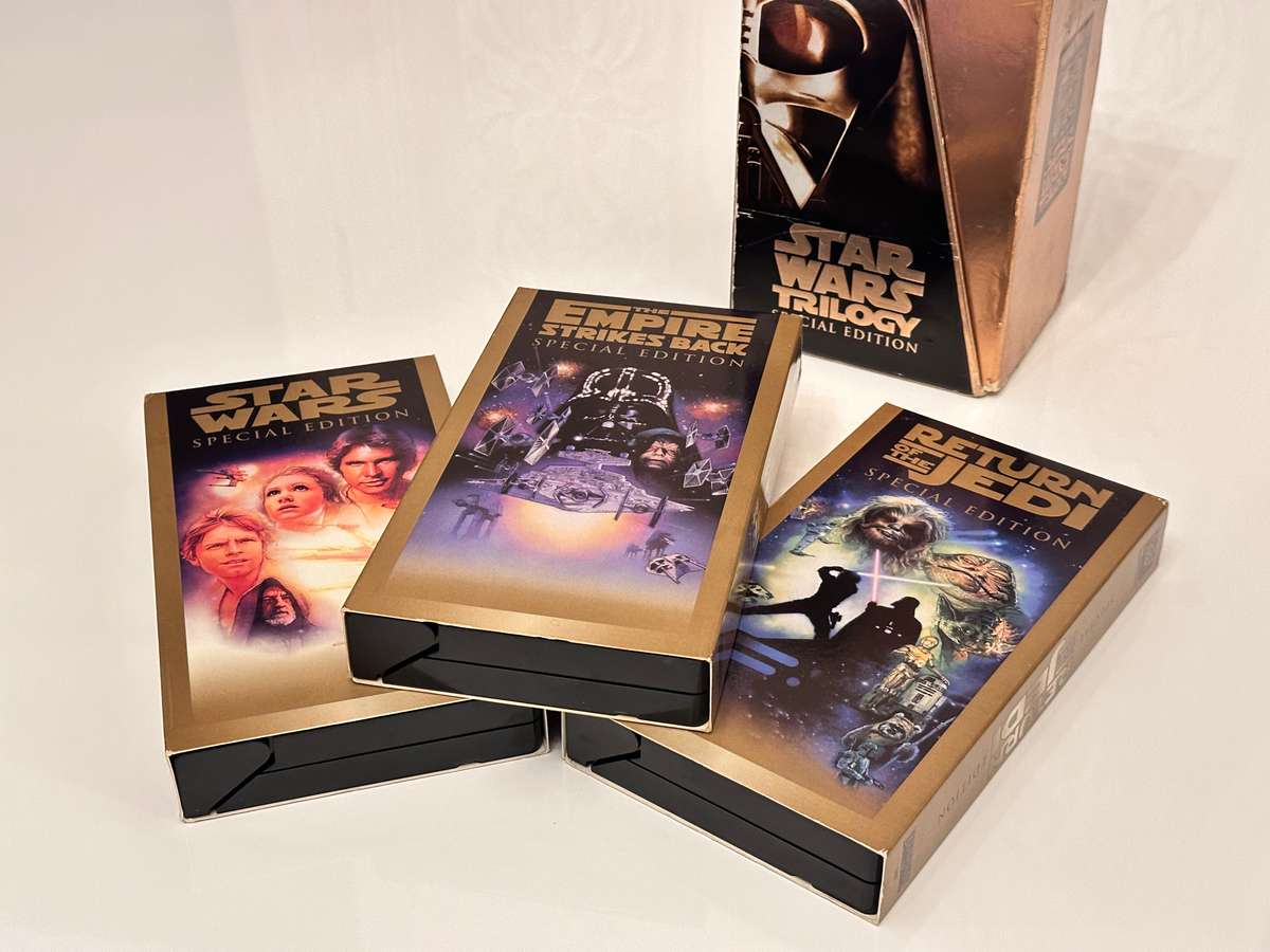Rare 1997 Vintage Star Wars Trilogy Collection