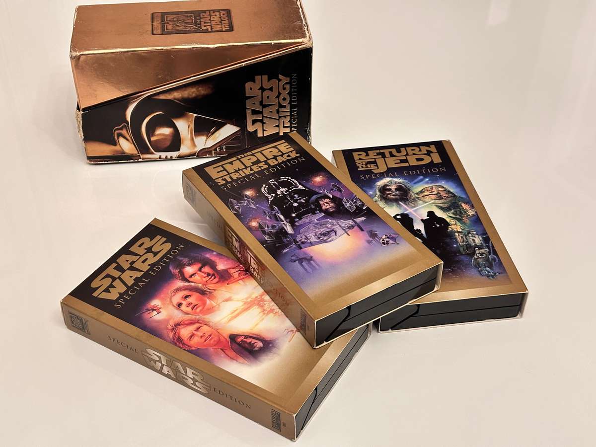 Rare 1997 Vintage Star Wars Trilogy Collection