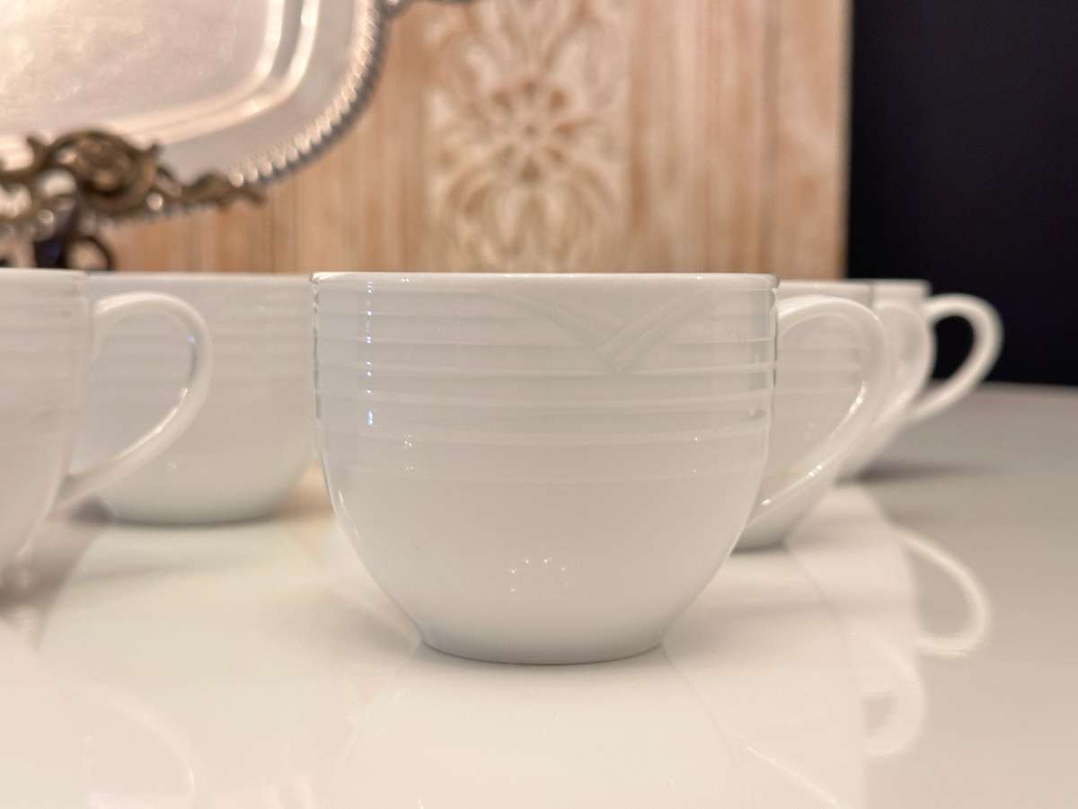 Elegant Noritake Cups - set of 6