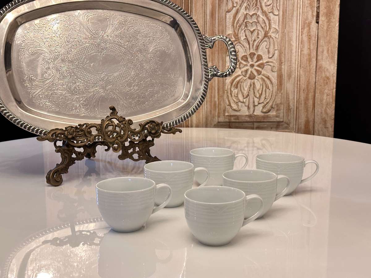 Elegant Noritake Cups - set of 6