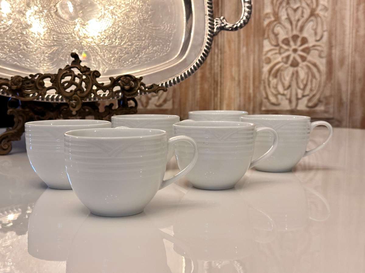 Elegant Noritake Cups - set of 6