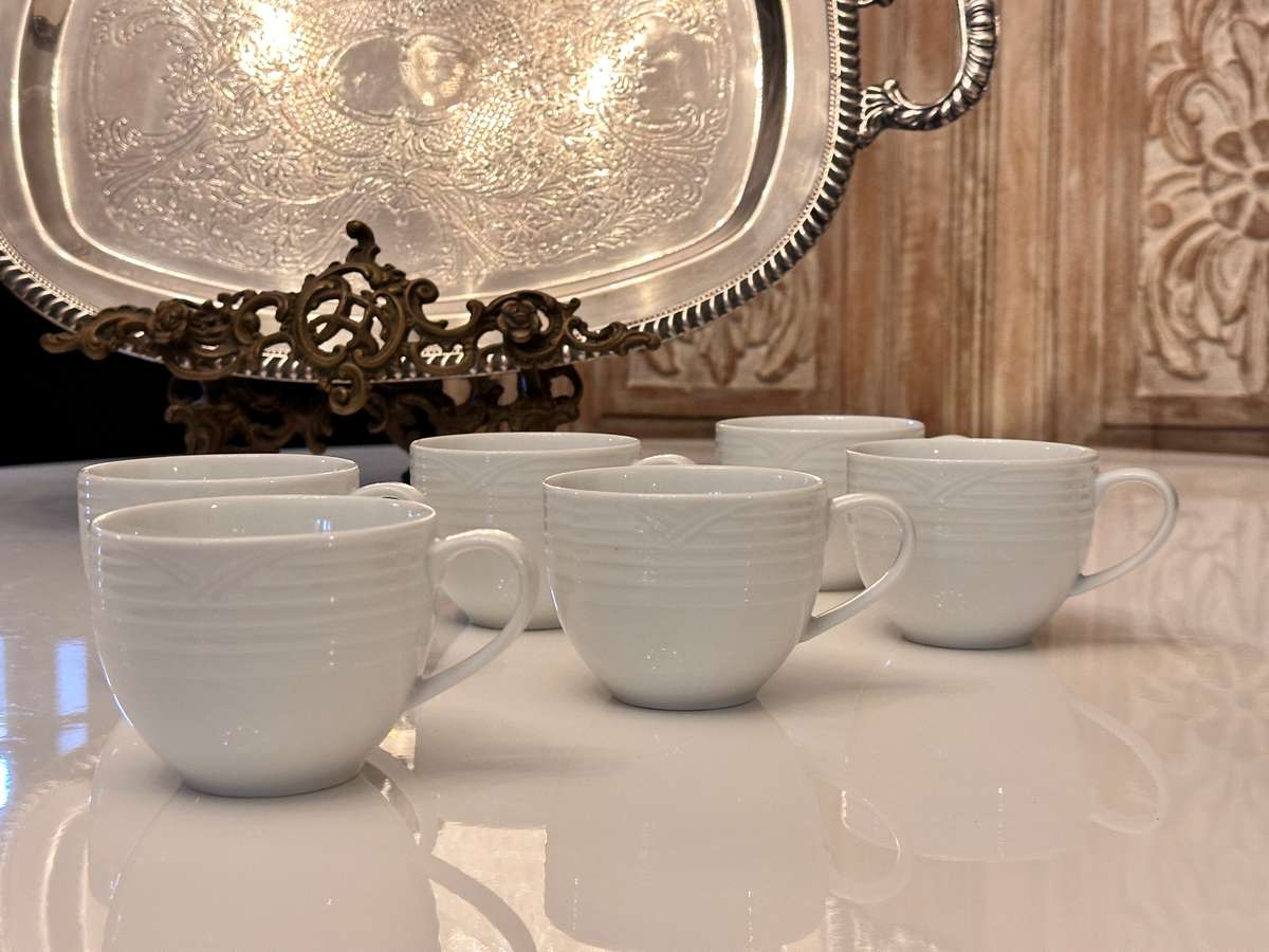 Elegant Noritake Cups - set of 6