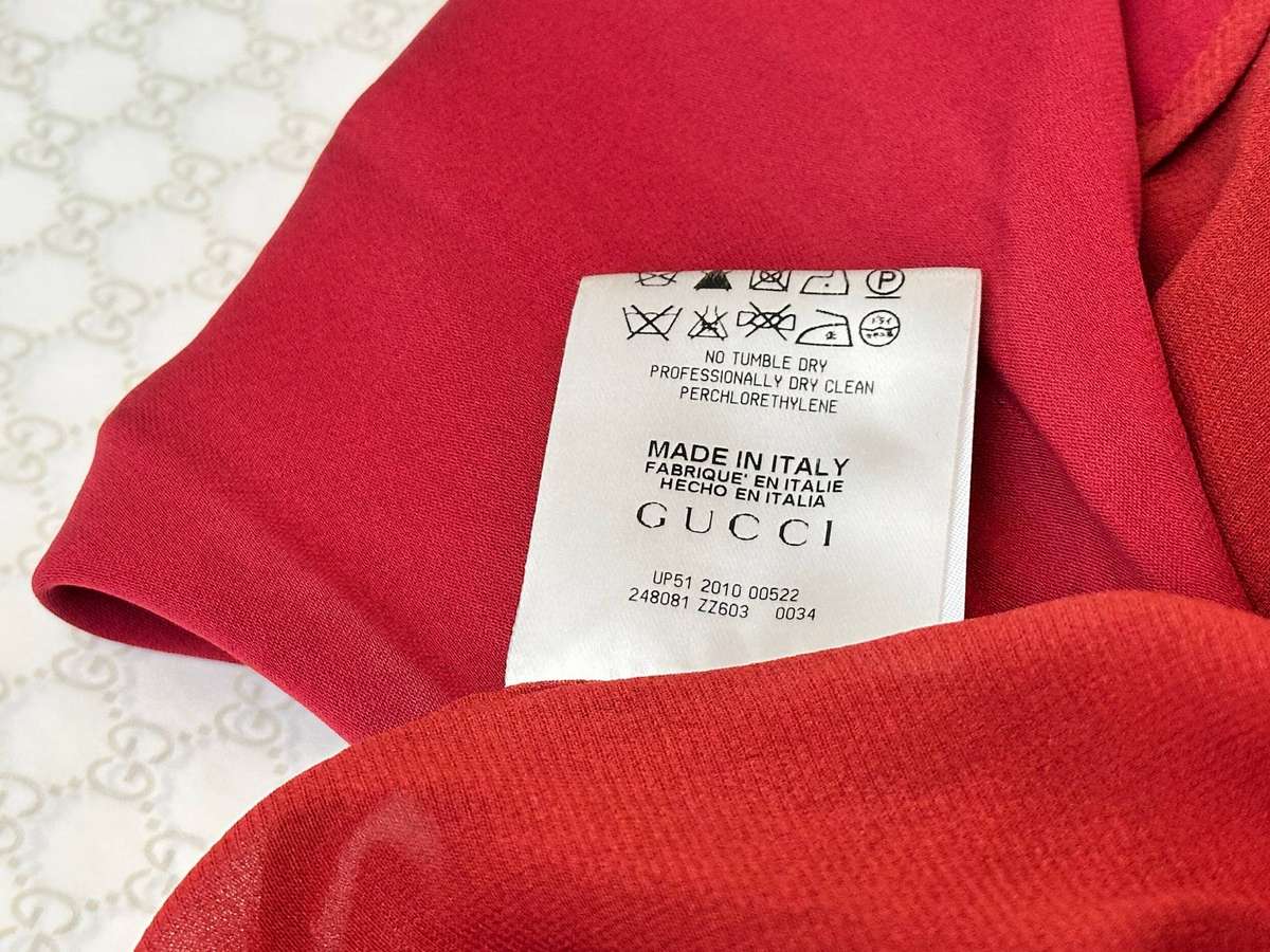 Gucci Iconic Collection Silk Dress