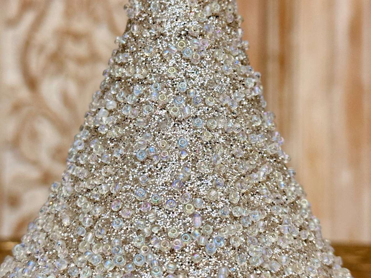 Exquisite Hand Blown Glass Embellished Statement Angel