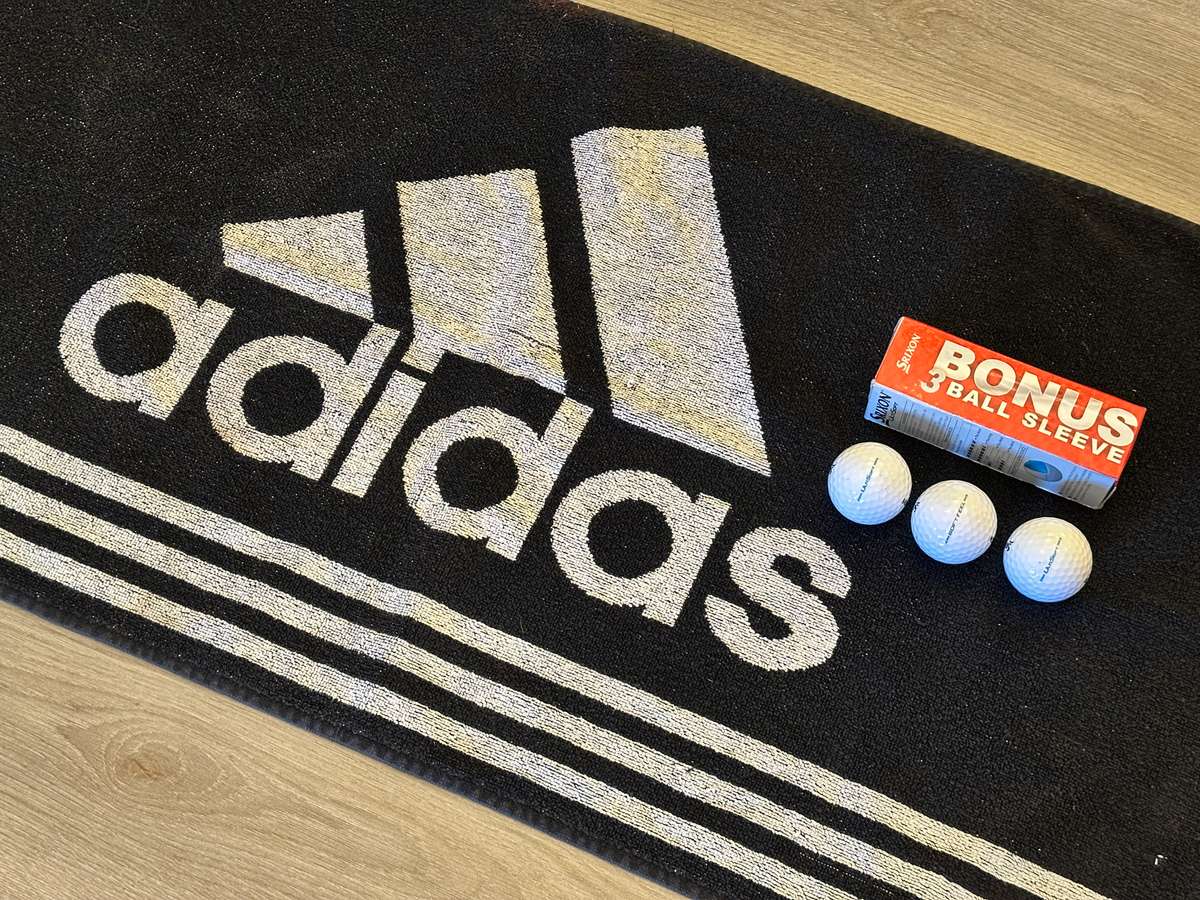 SRIXON Golf Ball & ADIDAS Towel - Set