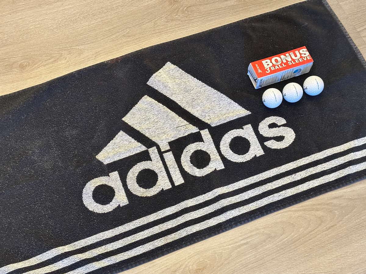 SRIXON Golf Ball & ADIDAS Towel - Set
