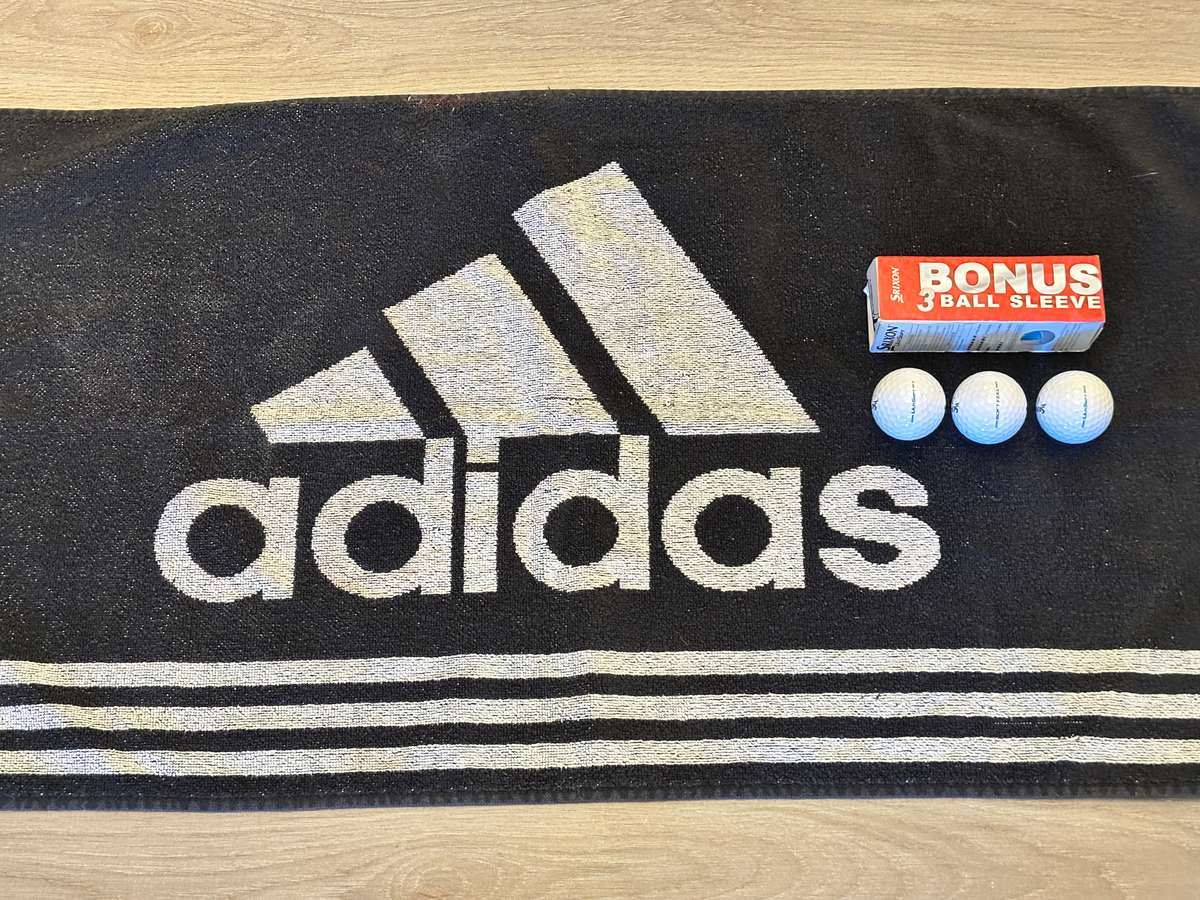 SRIXON Golf Ball & ADIDAS Towel - Set