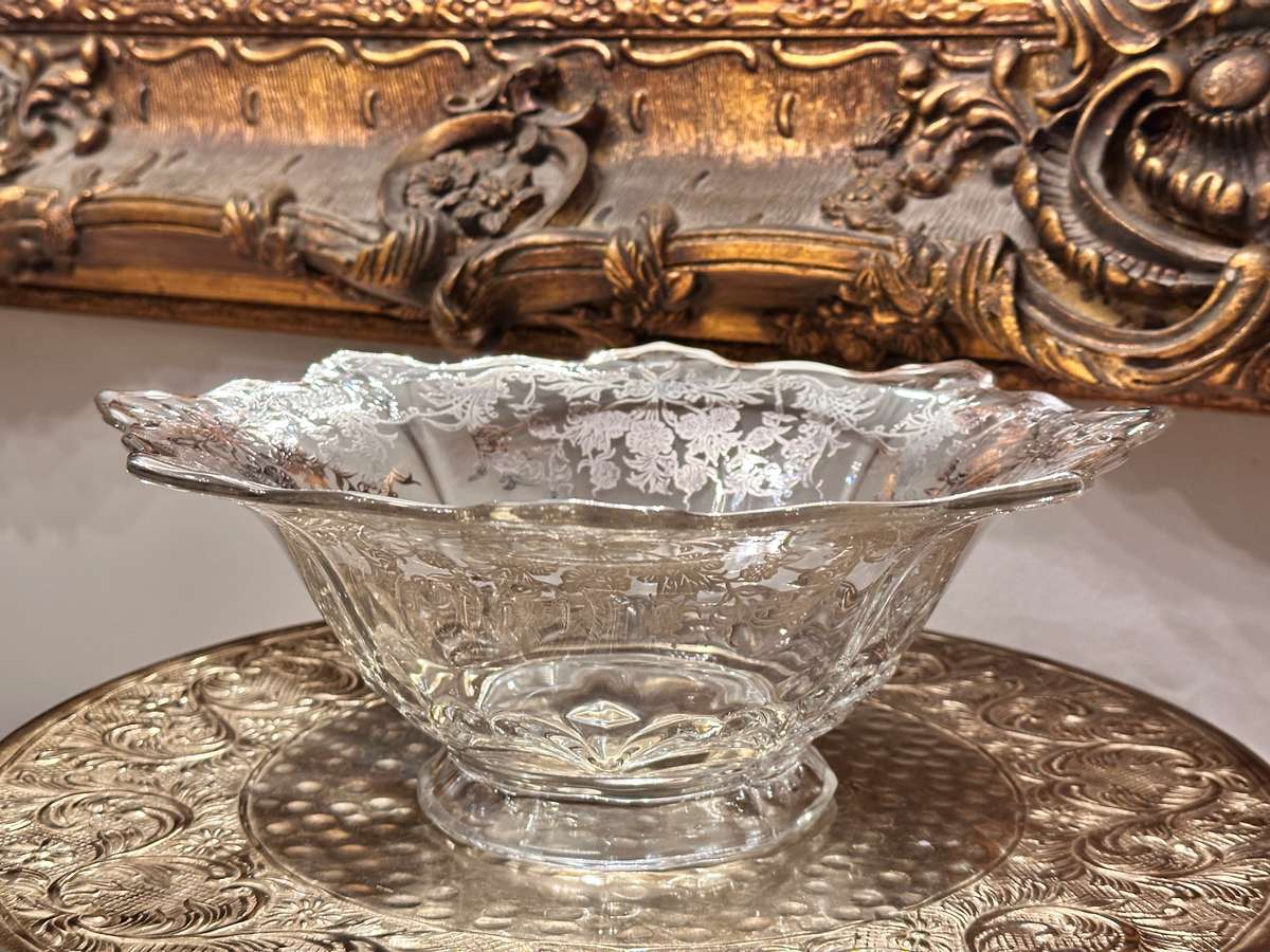 Exquisite Vintage Silver Overlay Statement Piece