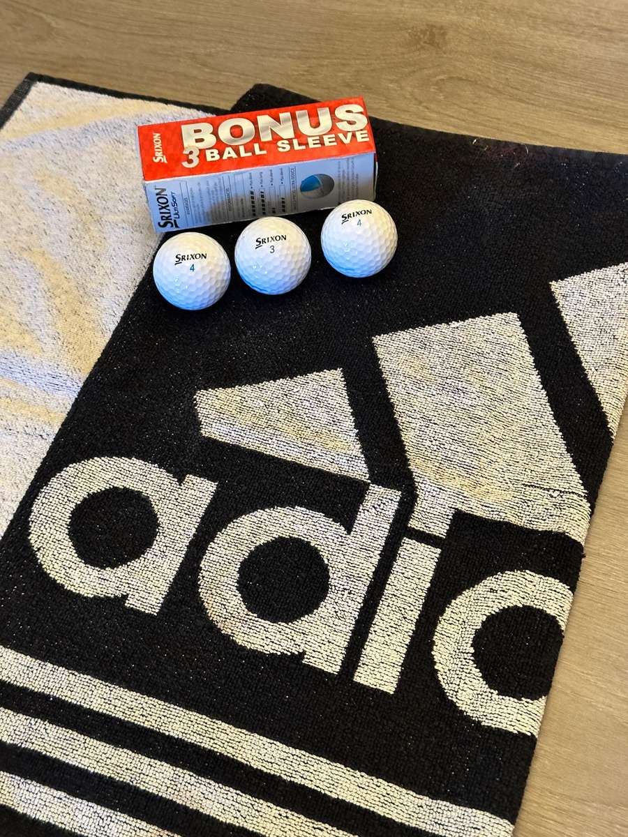 SRIXON Golf Ball & ADIDAS Towel - Set