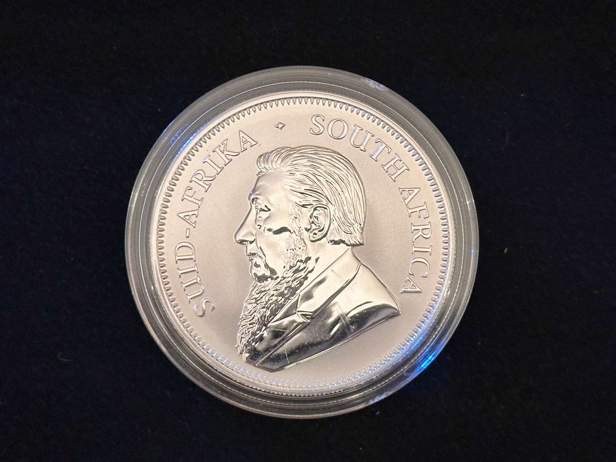 2017 1oz Fine Silver KRUGERRAND in Capsule with Certificate