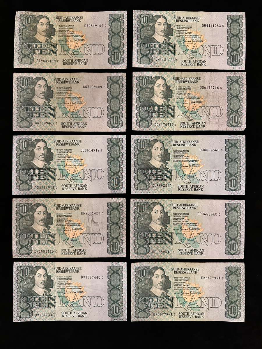 LOT of RSA R10 Notes