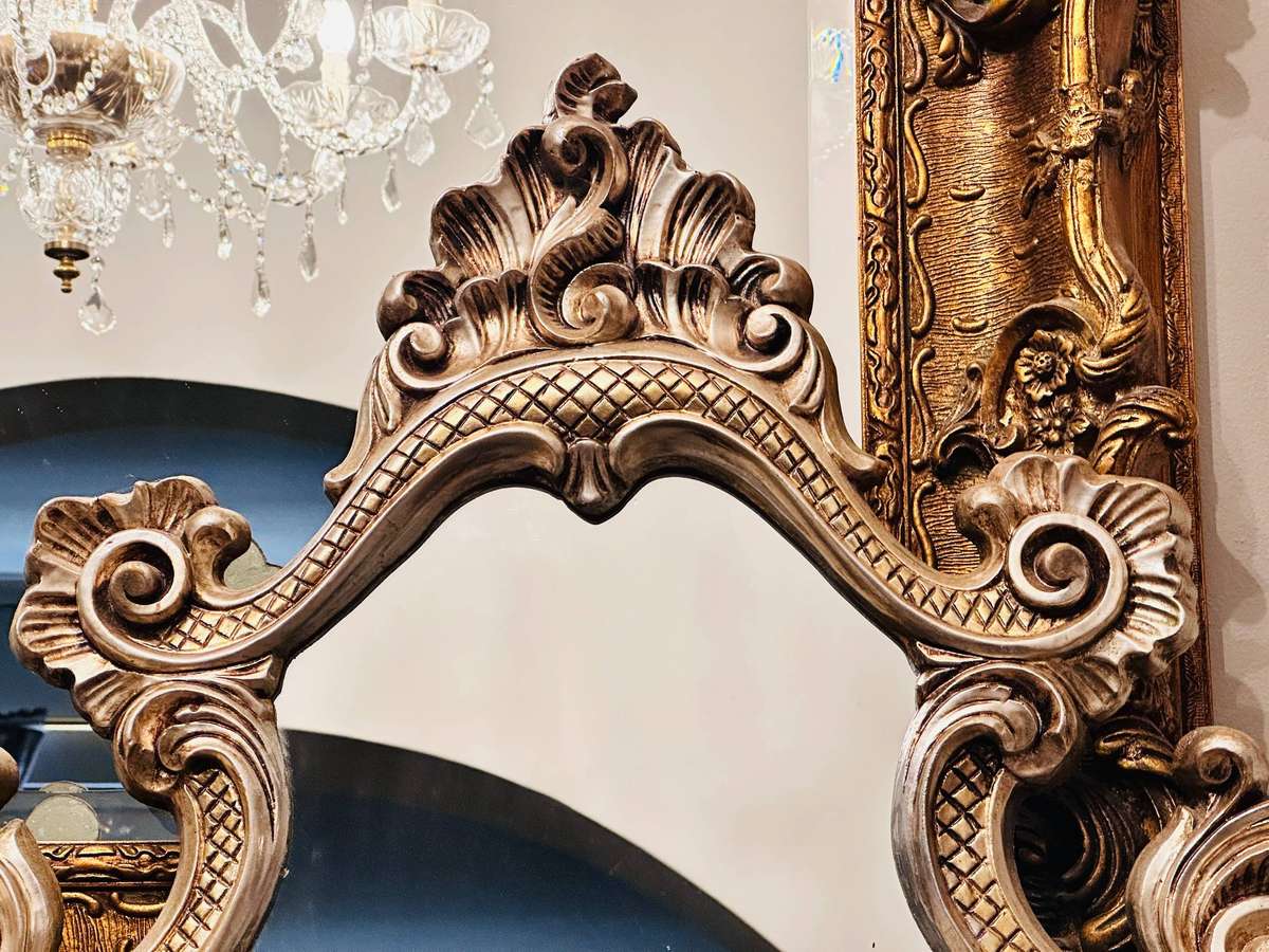 Ornate Vintage Large Statement Mirror