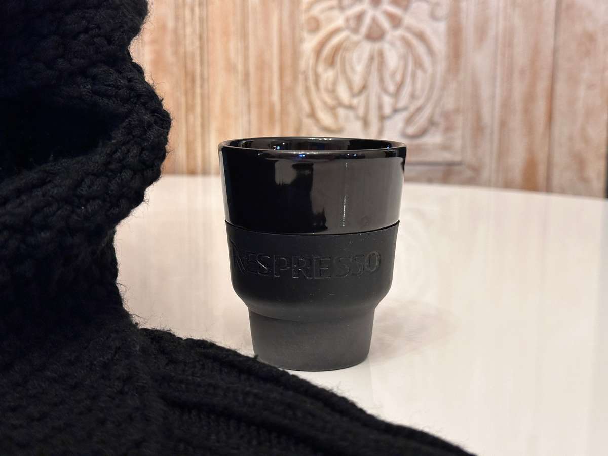 Original Polo Scarf & Nespresso Touch Travel Cup